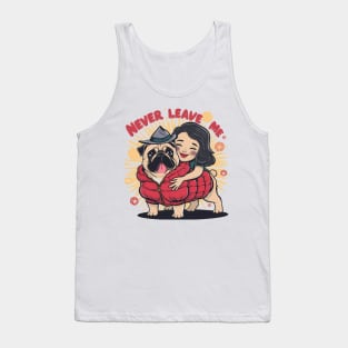 Pug dog lovers. Mother day celebration Tank Top